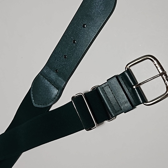 All Star Adult Wide Stretch Adjustable Green Sports Belt #B-48 - Picture 2 of 13